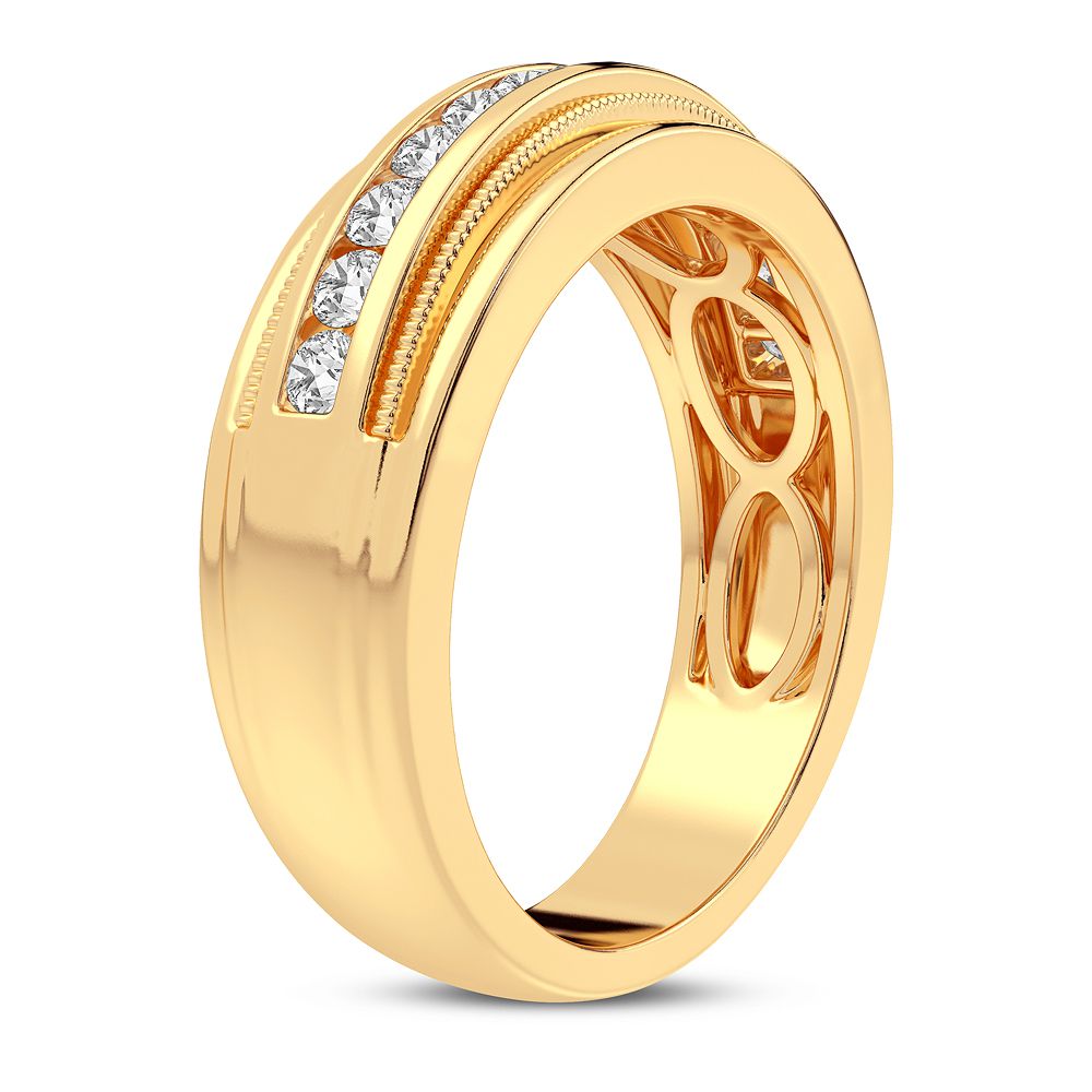 14K 0.50CT Diamond Band