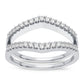 14K 0.25CT Diamond Ring Guard