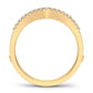 14K 0.25CT Diamond Ring Guard