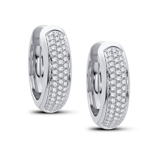 14K 0.23CT Diamond Earring
