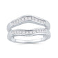 14K 0.75CT Diamond RING GUARD