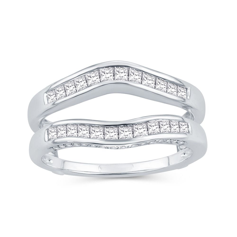 14K 0.75CT Diamond RING GUARD