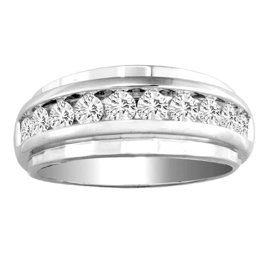 14K 1.00CT Diamond MEN'S  BAND