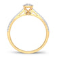 14K 0.09CT Diamond Ring