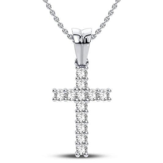 14K 0.25CT Diamond Pendant