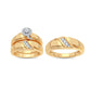 14K 0.20CT Diamond Trio Set