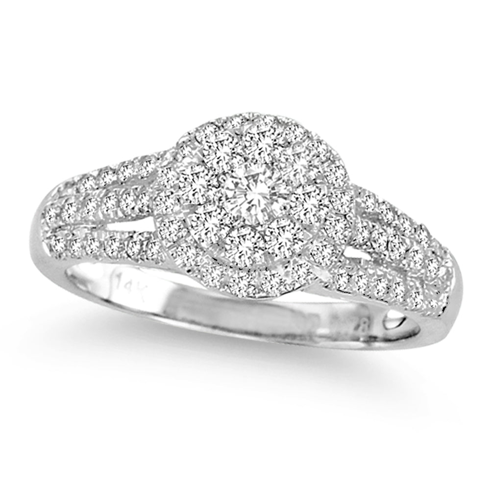 14K  0.78CT  Diamond  RING