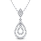 14K 0.19CT DIAMOND PENDANT