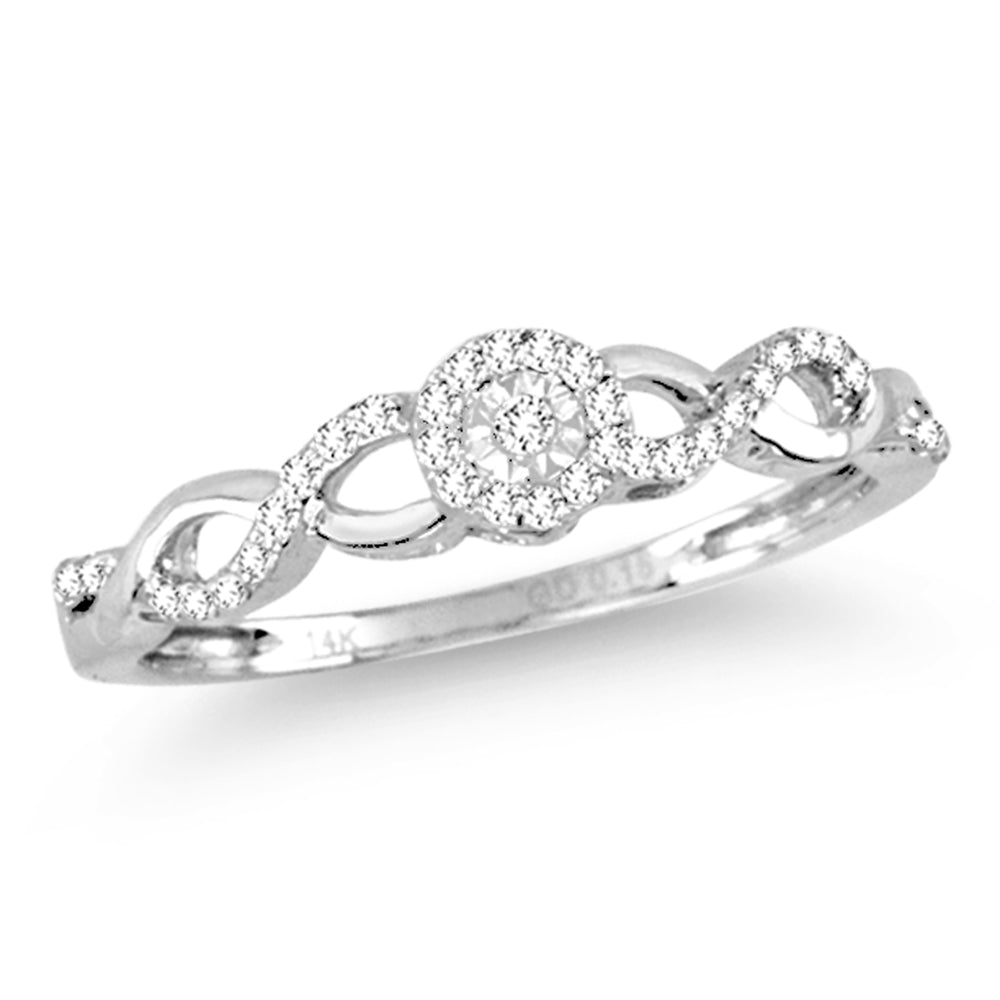 14K   0.16CT  Diamond  RING