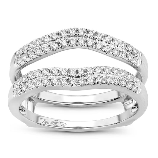 14K  0.50CT  Diamond  RING GUARD.