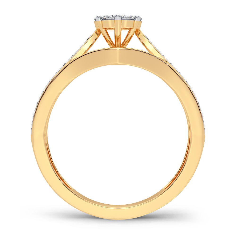 14K 0.25CT Diamond Ring