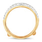 14K  1.00CT  DIAMOND  RING GUARD