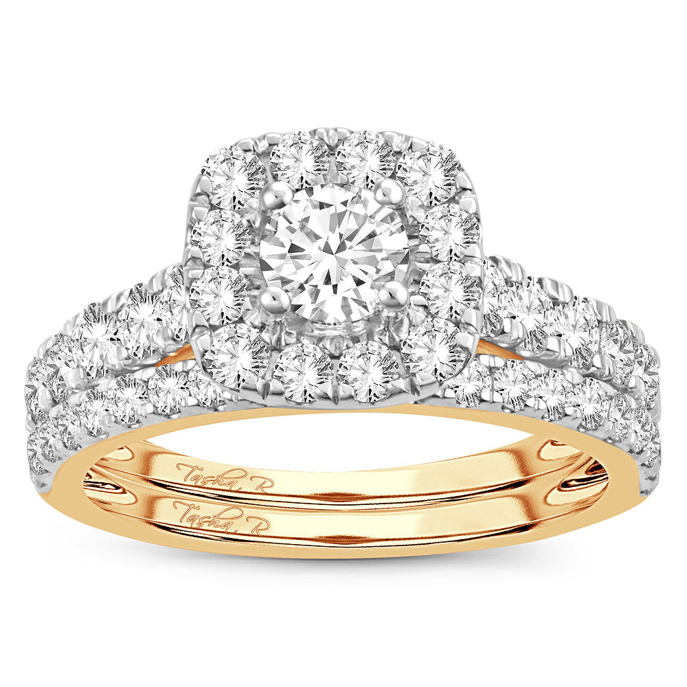 14K  2.00CT  Diamond  BRIDAL  RING