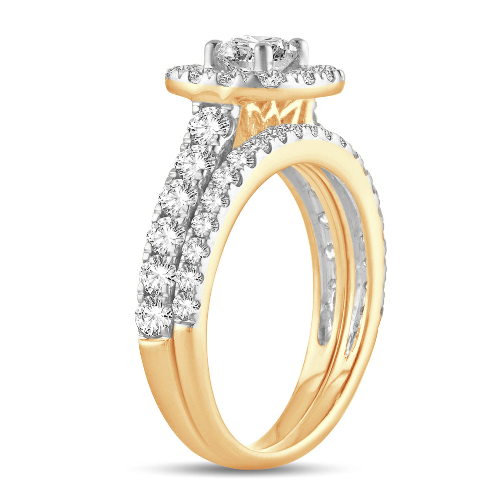 14K  2.00CT  Diamond  BRIDAL  RING