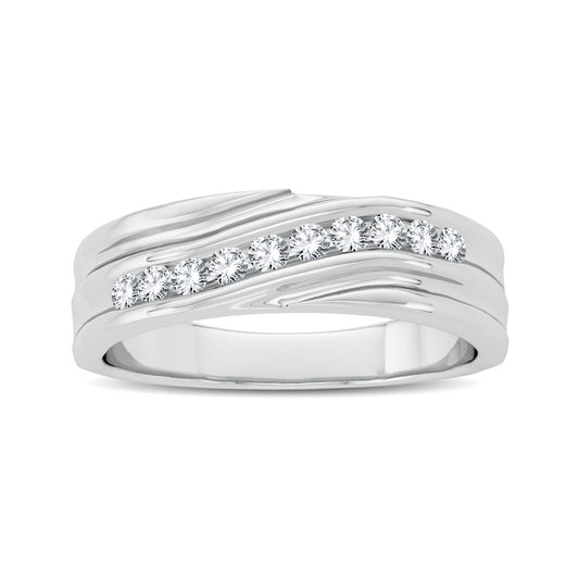 14K 0.25CT Diamond Band