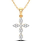 14K 0.25CT Diamond Pendant