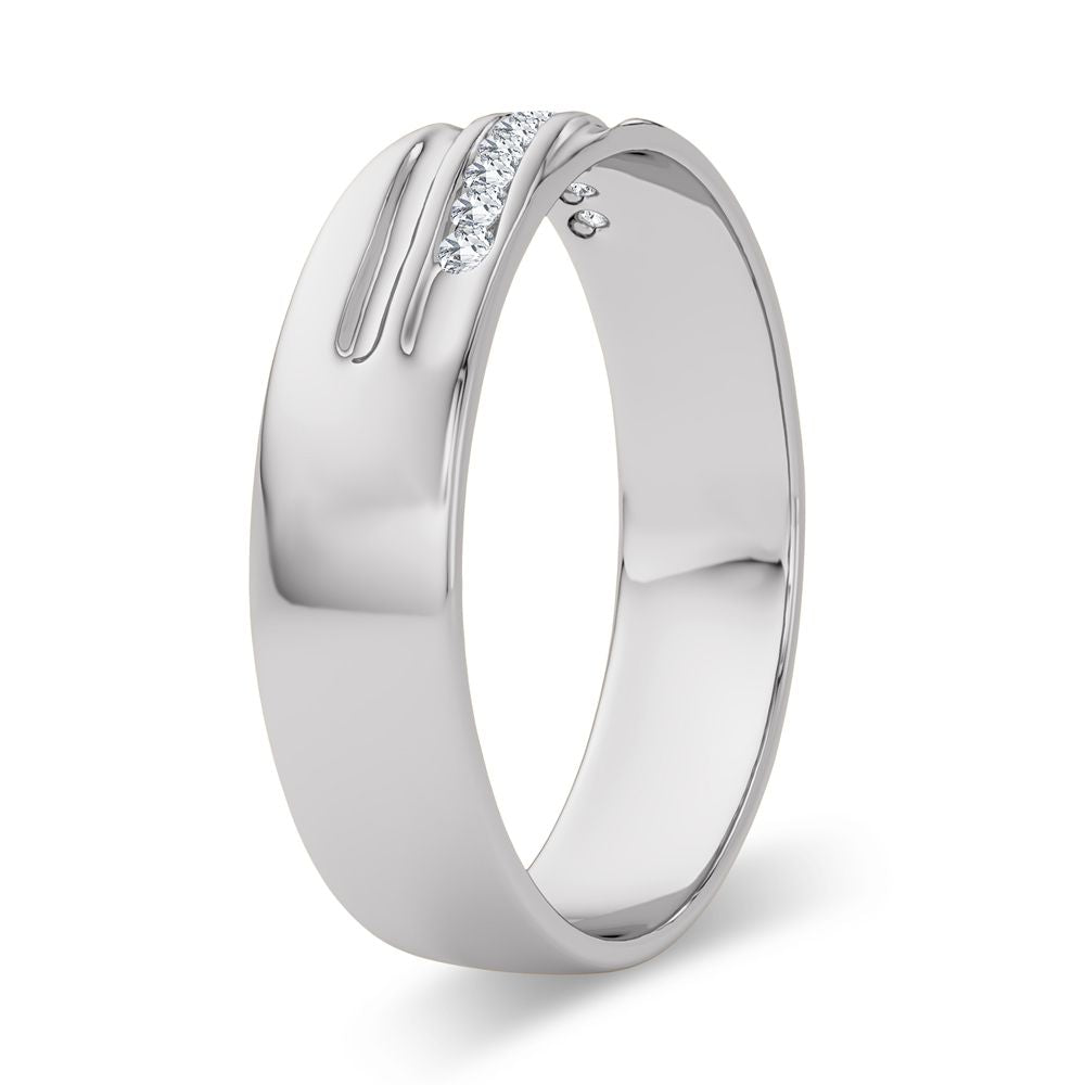 14K 0.11CT Diamond Band