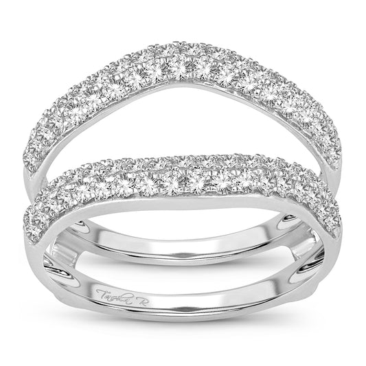 14K 1.00CT Diamond RING GUARD