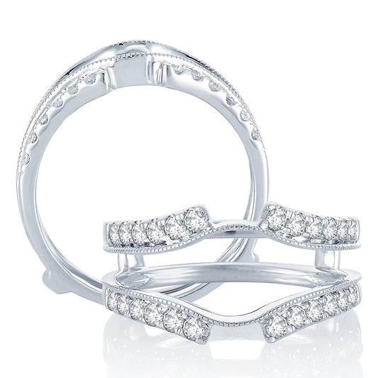 14K 0.50CT Diamond RING GUARD