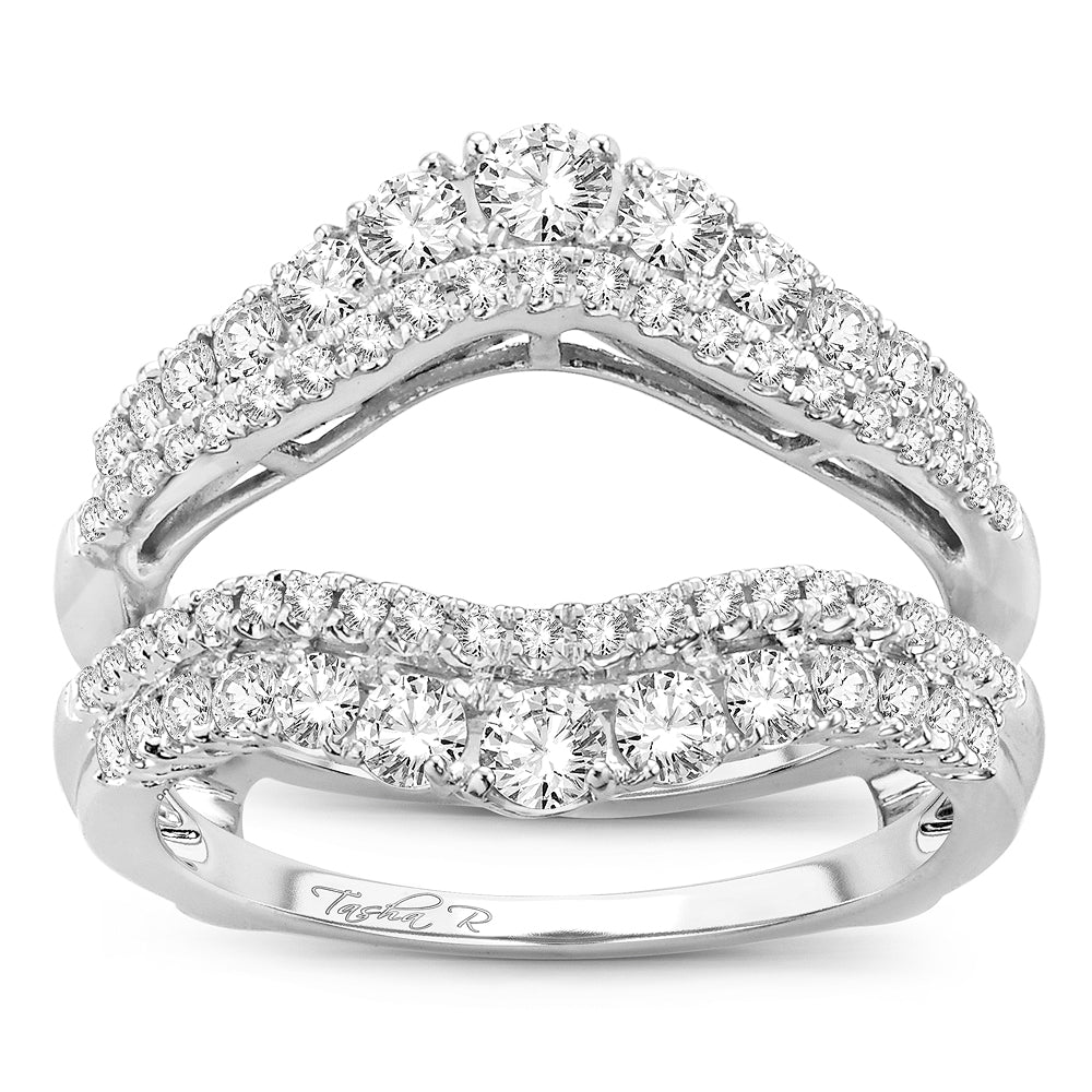 14K 1.00CT Diamond RING GUARD