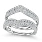 14K 1.00CT Diamond  RING GUARD