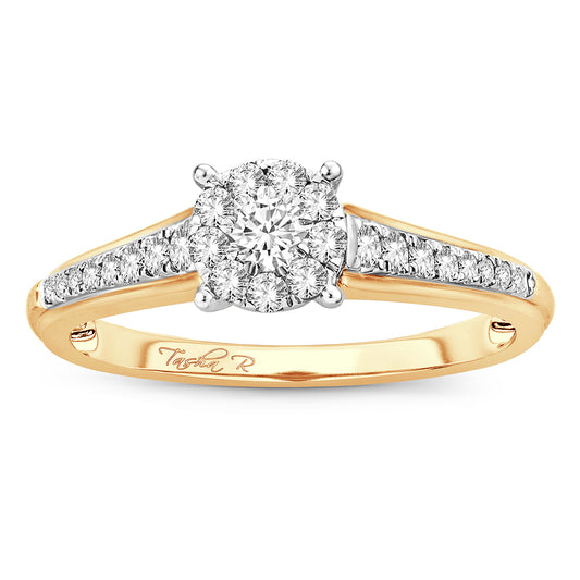 14K  0.37CT Diamond RING