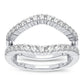 14K 0.50CT Diamond Ring Guard