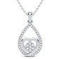 14K 0.25CT DIAMOND PENDANT