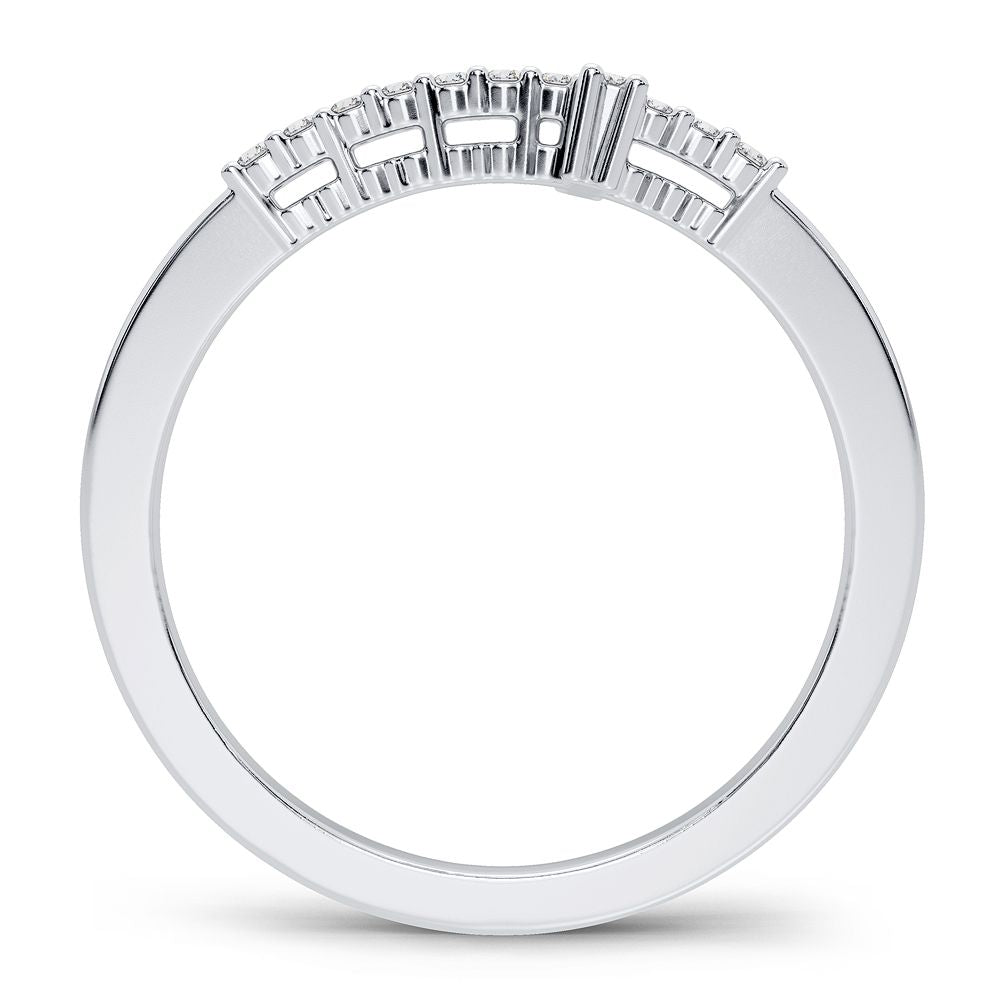 14K 0.11CT DIAMOND RING