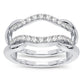 14K 0.33CT Diamond Ring Guard