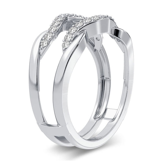 14K 0.33CT Diamond Ring Guard