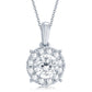 14K 0.50ct Diamond Pendant