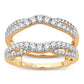 14K  0.63CT Diamond RING GUARD