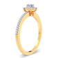 14K 0.16CT Diamond Ring