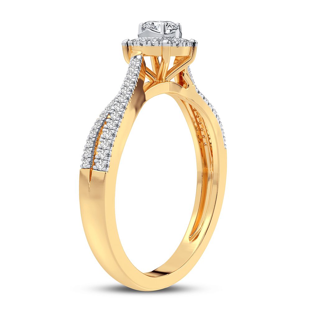 14K 0.25CT Diamond Ring