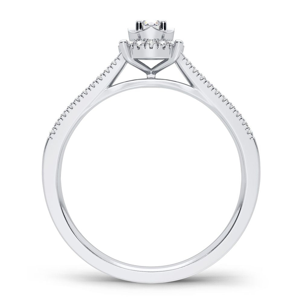 14K 0.25CT Diamond Ring