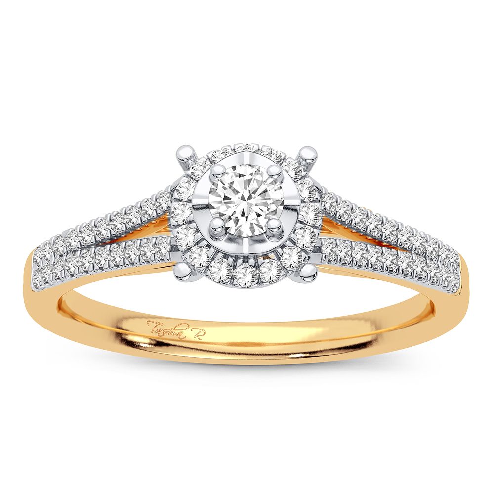 14K 0.25CT Diamond Ring