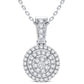 14K 0.25CT DIAMOND PENDANT