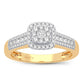 14K 0.45CT Diamond Ring