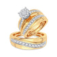 14K 1.04CT Diamond Trio Set