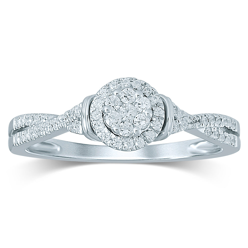 14K 0.25ct Diamond Ring