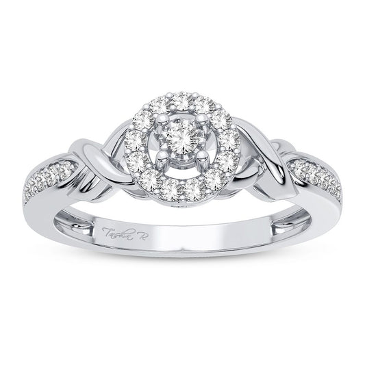 14K 0.17CT Diamond Ring