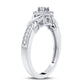 14K 0.17CT Diamond Ring