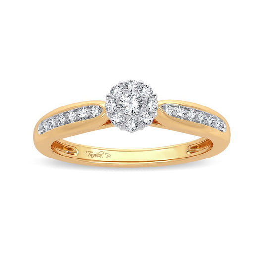 14K 0.25CT Diamond Ring