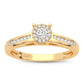 14K 0.22CT Diamond Ring