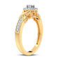 14K 0.17CT Diamond Ring