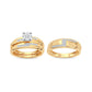 14K 0.25CT Diamond Trio Set