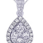 14K 0.73ct Diamond Pendant