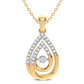 14K 0.18CT DIAMOND PENDANT