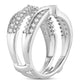 14K 0.75CT Diamond RING GUARD